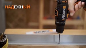 Дрель-шуруповерт аккумуляторная Worx WX101, 20V