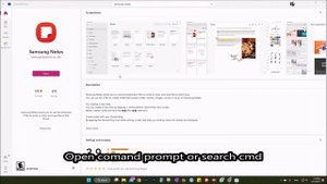 Install Samsung Notes on Windows 11