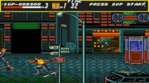 Streets Of Rage Gameplay On Android gGens Emulator (Mega Drive)