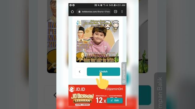 Tutorial memasukkan foto ke link twibbon смотреть онлайн