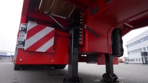 ТРАЛ TIRKON #низкорамный #шестиосный раздвижной #полуприцеп с задним заездом  #грузоперевозки