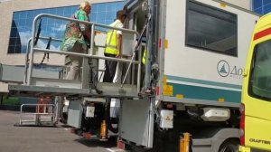 Видео#6. Аэропорт Домодедово. Амбулифт.