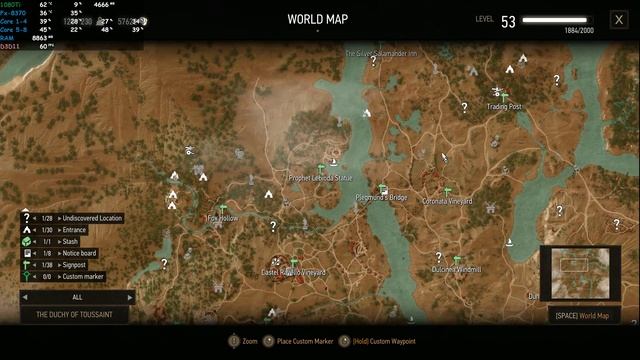 Fx 8370 + Gtx 1080Ti - The Witcher 3: Wild Hunt (2015) 4K смотреть онлайн