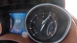 Maserati Levante 3.0 V6 S Q4 TwinTurbo 0-100 acceleration, exhaust and engine sound