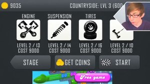 HILL CLIMB RACING (iPhone Gameplay Video)