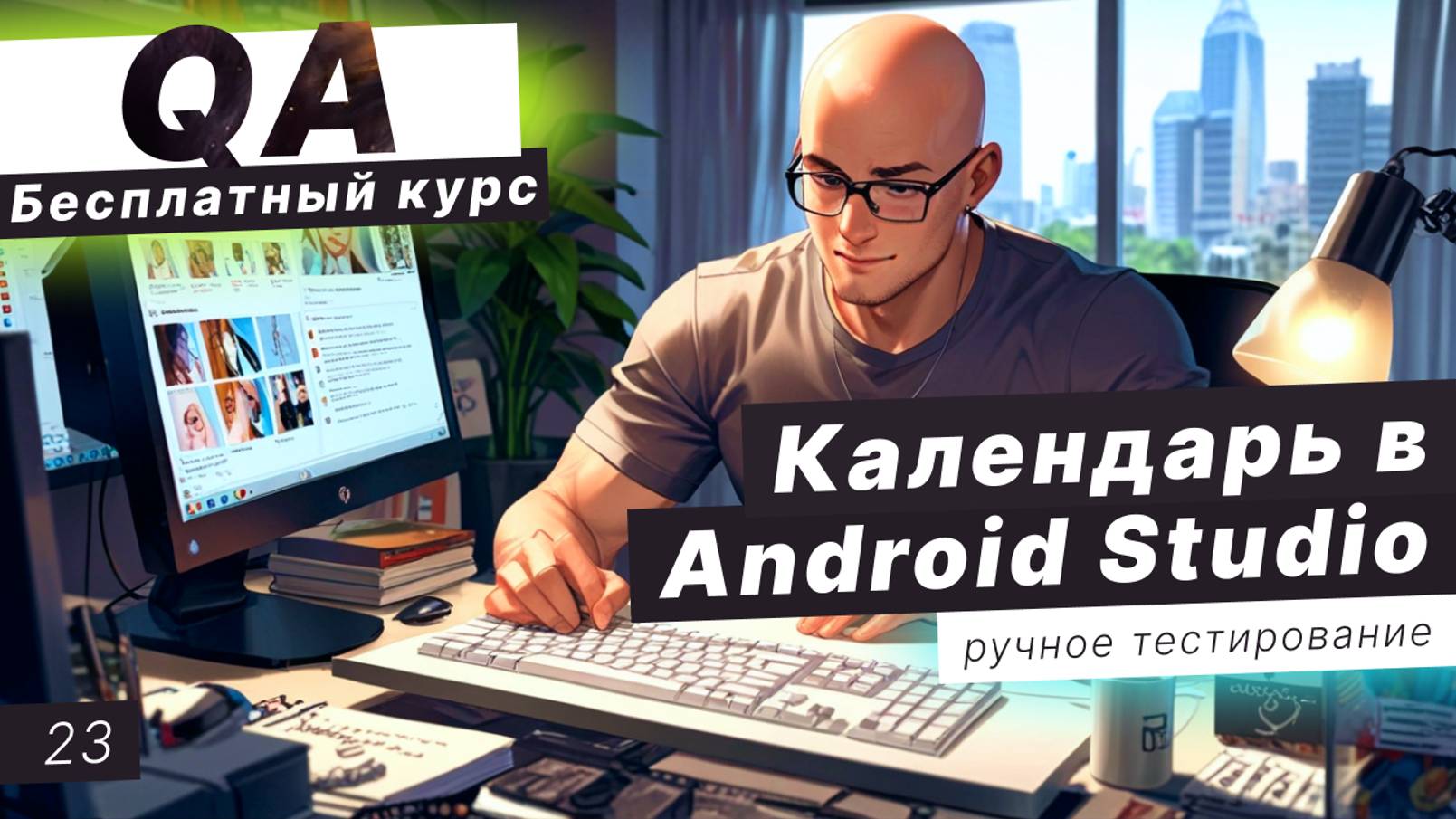 Урок 23. Устанавливаем и тестируем календарь в Android Studio. TestRail теория