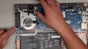 HP Pavilion x360 Convertible 14-ba253cl Disassembly SSD Hard Drive Upgrade Replacement Repair
