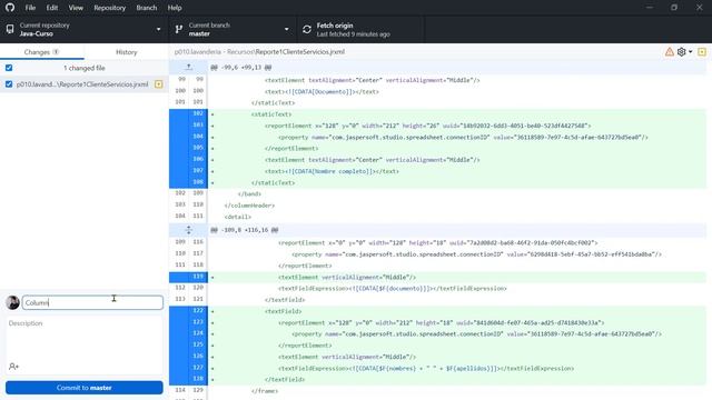 Java Curso: 486 Mostrar Columnas en un Reporte PDF con Jaspersoft Studio смотреть онлайн