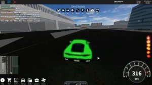 I play with my lamborghini huracan (roblox vehicle simulator)