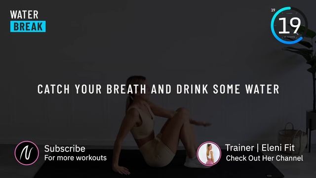 HIIT Workout For Fat Burn & Cardio 45 Min Full Body No Equipment Workout At Home смотреть онлайн