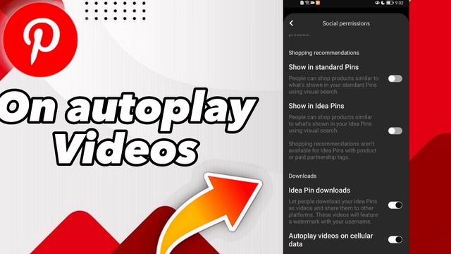 How to Turn On Autoplay Videos on Pinterest