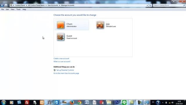 วิธีการลบ user account สำหรับ win 7 คอมพิวเตอร์ของคุณ смотреть онлайн