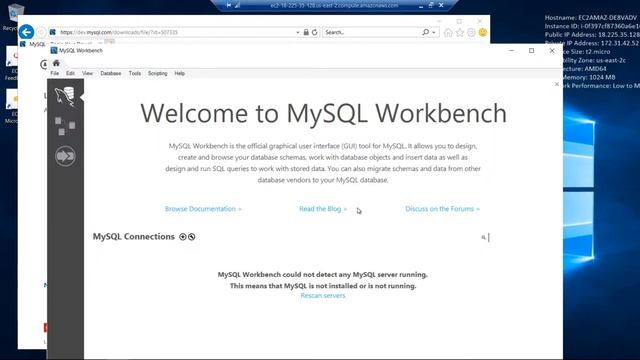 AWS SAA-C02|Access RDS Database|Windows Server using New Dashboard 2021|AWS Tutorials|OneMinuteLab