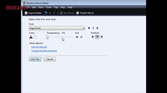 How To Brand Your Video Using Windows Movie Maker смотреть онлайн