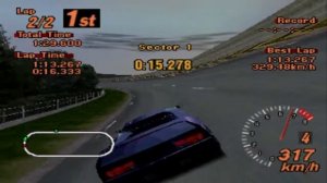 Gran Turismo 2 (Part 5) - Arcade #3 (Grand Valley - Pikes Peak II) + "END"