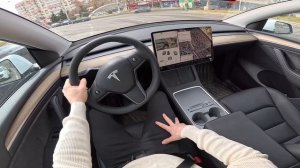 Tesla Model Y 2024 Test Drive POV