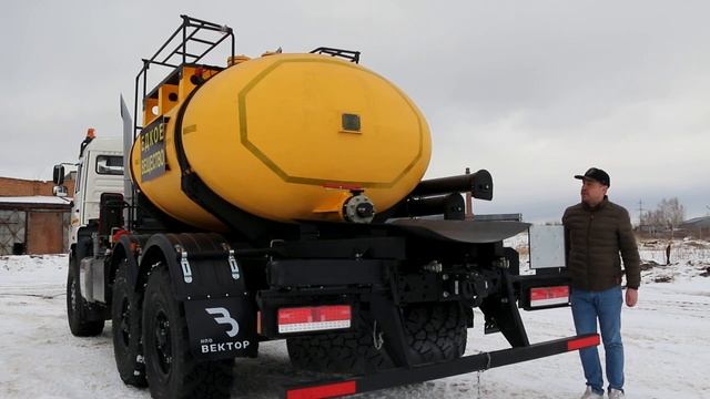 Кислотовоз АЦК-6 КАМАЗ-43118