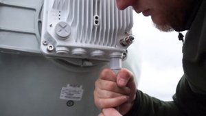Ceragon FibeAir IP-20E radio-link installation