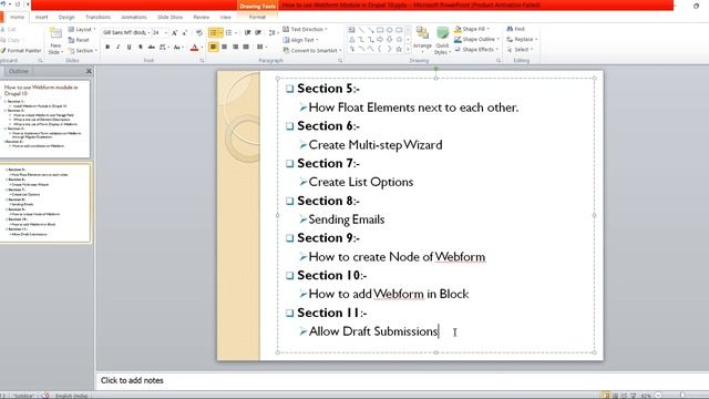 How to Install Webform Module in Drupal 10 - Section1 | Drupal Tutorial #8