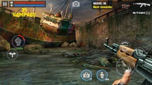 DEAD TARGET: Zombie || Rank 43 - Completed 3 Main Quest By AK-47 「Android Gameplay」