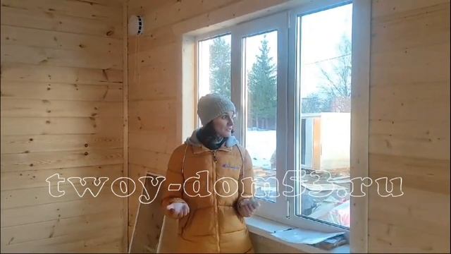 Видеоотзыв, каркасный дом 8х12 м. построенный Твой Дом 53 в МО, Рузский го, д. Горки. смотреть онлайн
