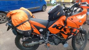 KTM 500 exc vs KTM 640 Adventure
