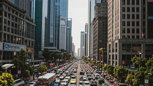 Утренние движения на автомобиле по улицам Йошкар-Олы, октябрь 2024.