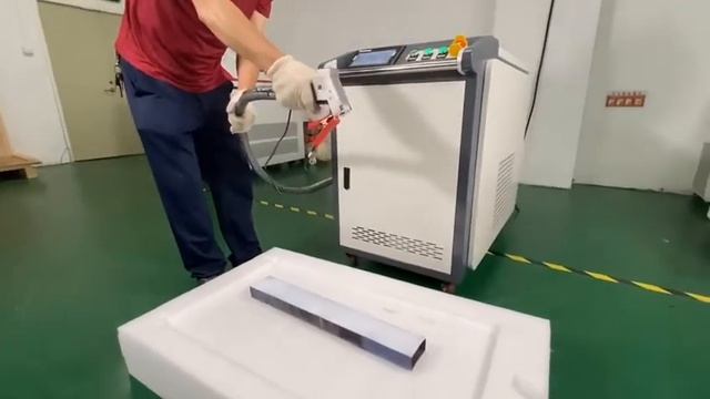 ✅ Лазерная очистка металла от ржавчины и краски RAPTOR HS-FC2000