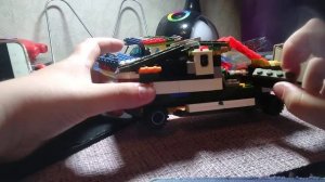 Тесла кибертрак из лего