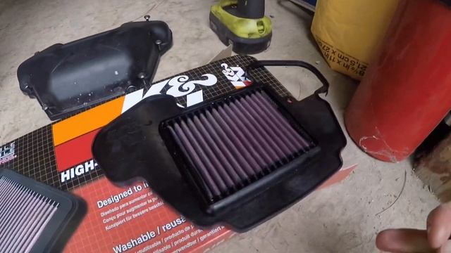 How to install K&N air filter on honda grom 125 Airbox mod included! смотреть онлайн