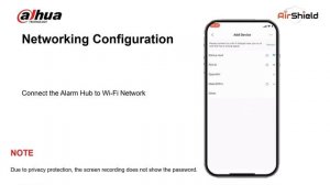 How to add Dahua Airsheld Alram Hub to DMSS