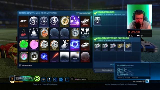 ELECTROSHOCK GIVEAWAY | TRADE OR PLAY | OPEN LOBBIES | ROCKET LEAGUE смотреть онлайн