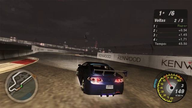 Need for Speed: Underground 2 - Acura RSX-S - Circuit QHD смотреть онлайн