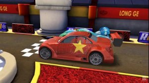 Cars: Fast as Lightning - Long Ge Bonus Car Complete Walkthrough HD