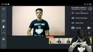Volume, Colour Filter & Adjustment,  Retate/ Mirroring & Vignette|| Kinemaster tutorial II Deaf Vlo