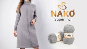 🧶Super Inci Nako - приятная пряжа с приглушенной цветовой палитрой. Сравнение с аналогами. (360p)