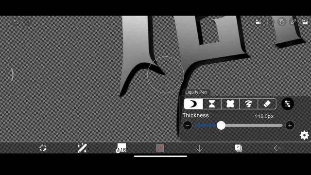 Tutorial Of 3D text on Ibis paint X Android