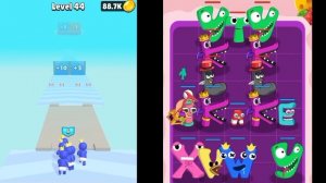 Merge Rainbow Friend 3D vs Merge Alphabet Lore ⭐ Android Gameplay