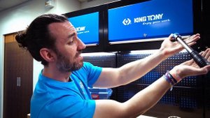 KING TONY - 4121-11GR - 1/2"DR. Adjustable Handle