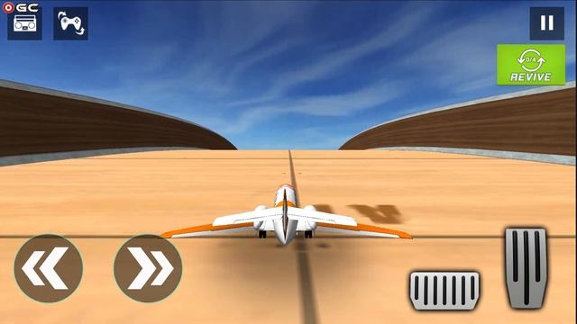 Impossible Plane Stunt Racing / Plane Driver Mega Ramp Game / Android GamePlay смотреть онлайн