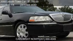 2008 Lincoln Town Car Executive L 4dr Sedan for sale in Hous