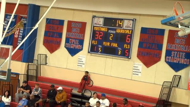 WPIAL BOYS BASKETBALL GREENSBURG SALEM AT LAUREL HIGHLANDS 121621