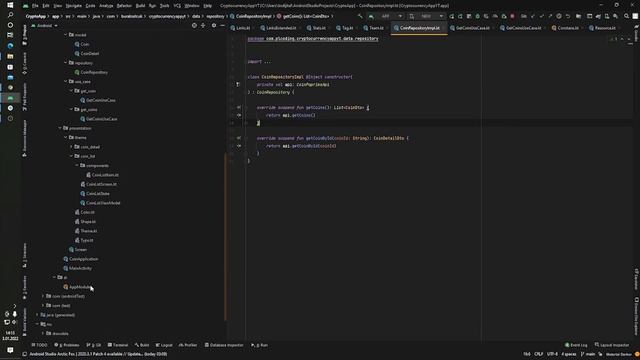 Crypto App - MVVM, Use Cases, Compose, Retrofit смотреть онлайн