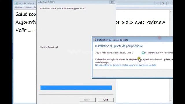 JAILBREAK IPHONE 4G IOS 6.1.3 AVEC REDSN0W смотреть онлайн
