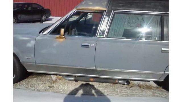 primer only 1988 Lincoln Town Car Hearse (photo slideshow) смотреть онлайн