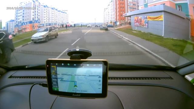 Навигатор Dunobil Clio 5.0 | Пример работы смотреть онлайн