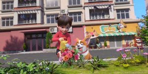 Корги по имени Моко. Простые истории, 130 серия. Поливание цветов