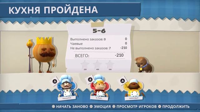 #Overcook all you can eat #PS5 Три Кабанчика готовят Бифштекс!) смотреть онлайн