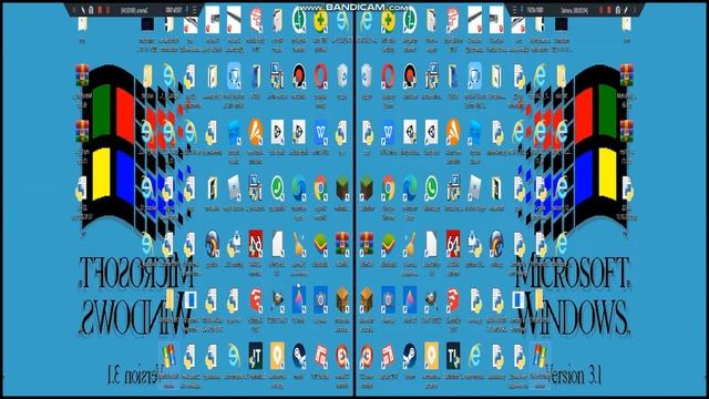 Запускаем ChilledWindows.exe на Windows 3.1 смотреть онлайн