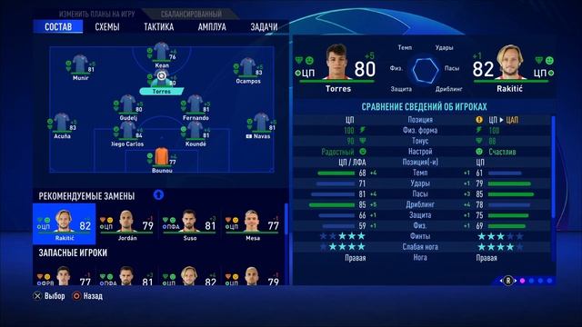 FIFA 21 Карьера за Севилью № 11 Ответные встречи в полуфинале кубка Испании и 1\8 Лиги Чемпионов